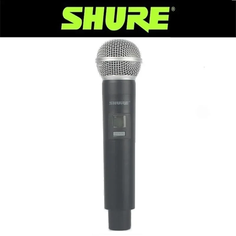 Shure Glxd4 Drahtloses Mikrofonsystem, Dual Sm58 Handmikrofon, Dynamisches Gesangsmikrofon, Digitaler Uhf-Empfänger Für Bühne, Karaoke, Glxd 4 S243C893De15E4D31B8C4D29Ea347D03Dc