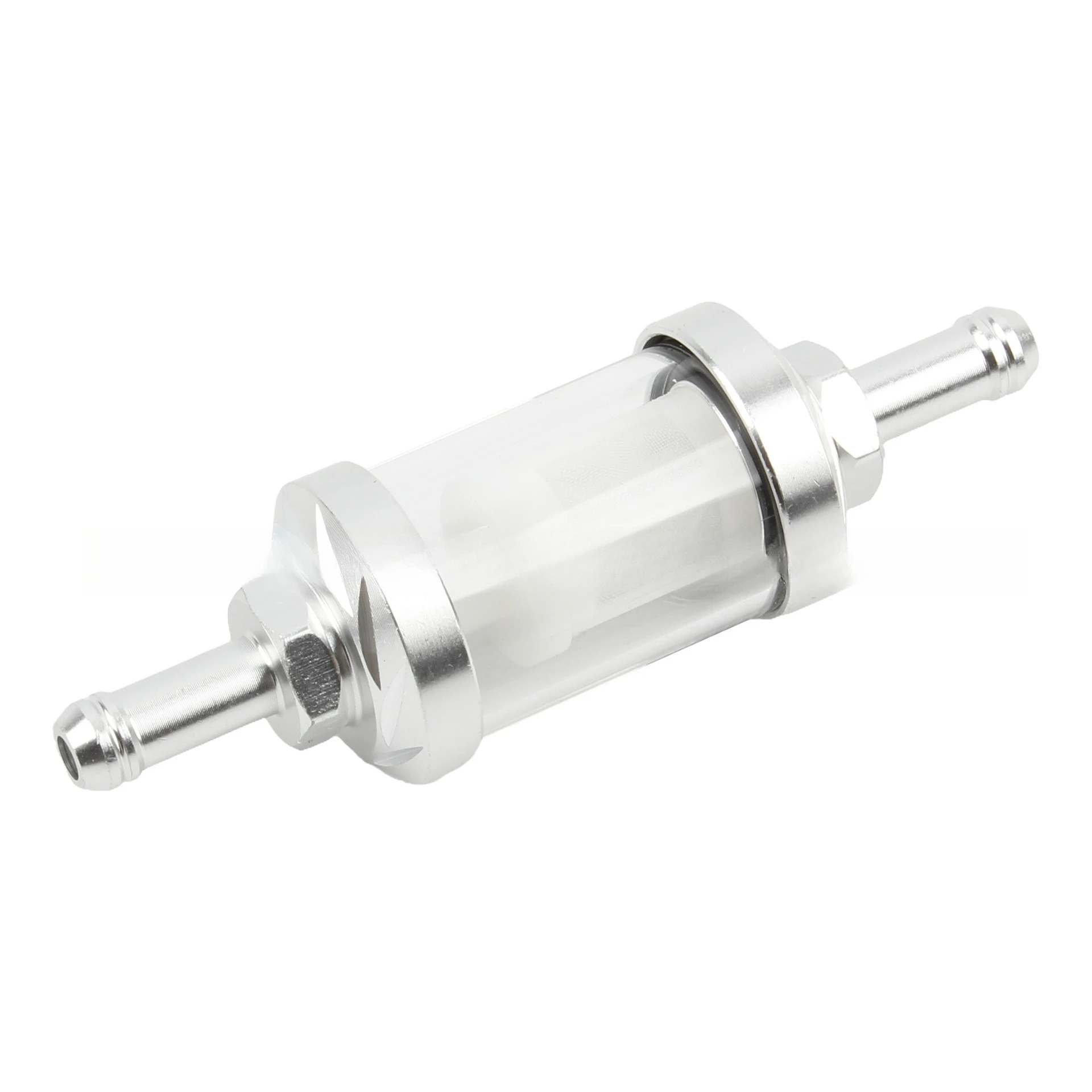 Detachable Fuel Filter Transparent Glass Cup Gas Filter for Off-road Motorcycle Scooter Gasoline Cleaner Filter Element