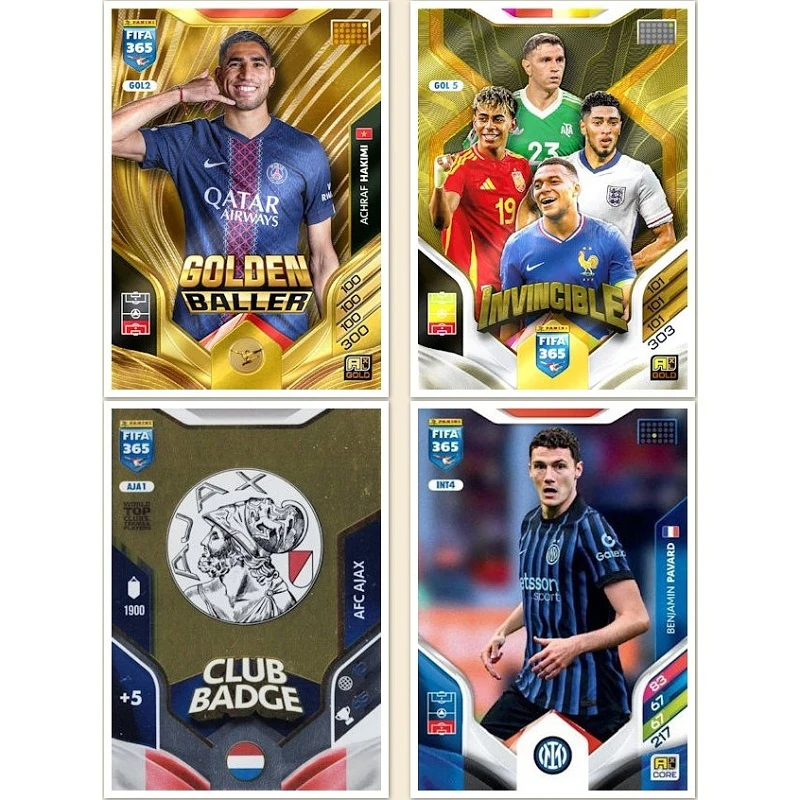 موسم 2026 Panini FIFA 365 Adrenalyn XL WORLD TOP CLUBS TEAMS PLAYERS Trading Collection Card Fan Gift