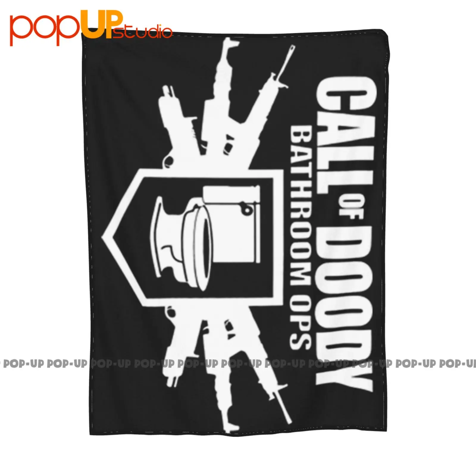 Call Of Doody Duty Bathroom Ops Elite Toliet Ultra-Soft Blanket Quilt Winter Sofa Cover Bed Covers
