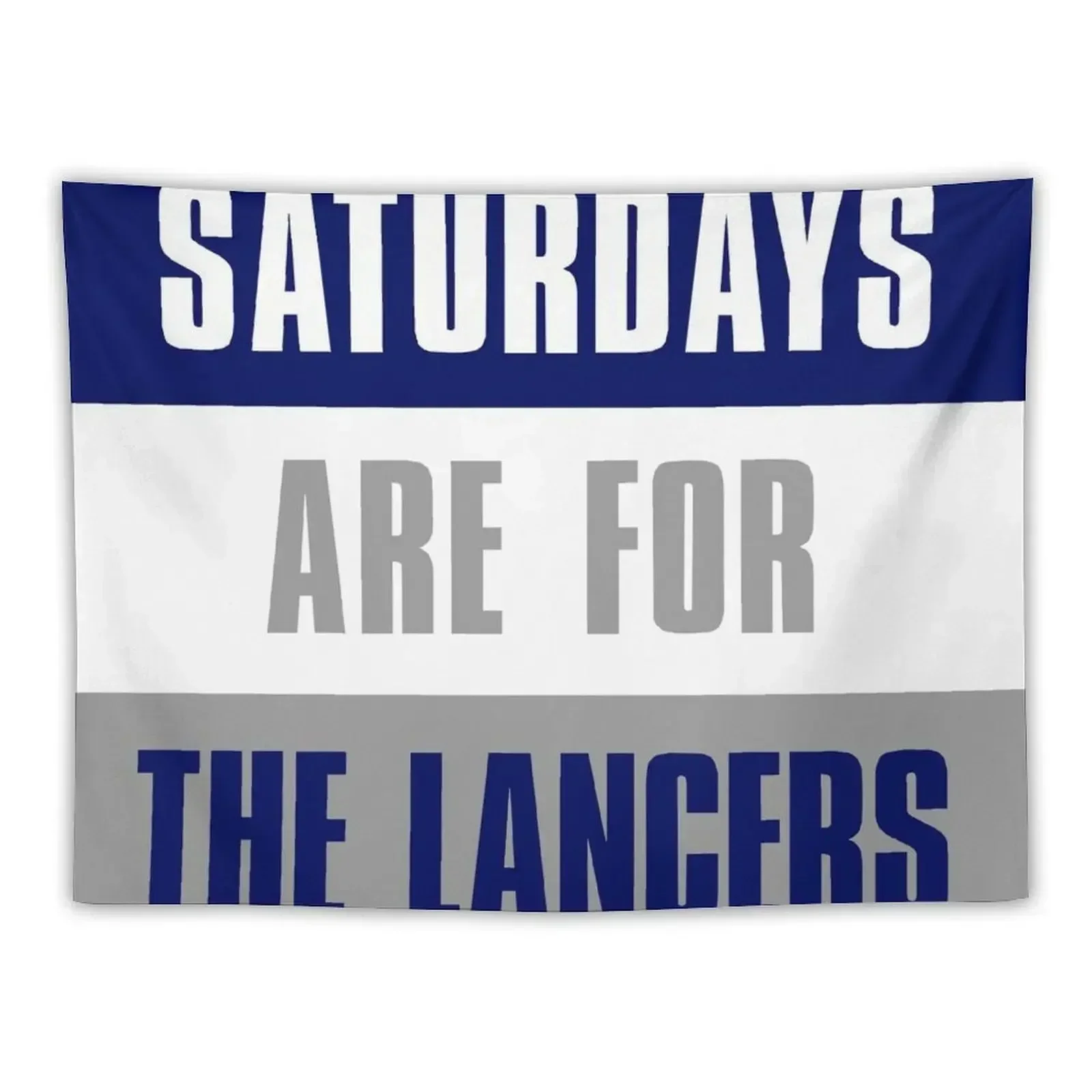 Saturdays are for The Lancers, Longwood University Tapestry Cute Decor For Bedroom Tapestry