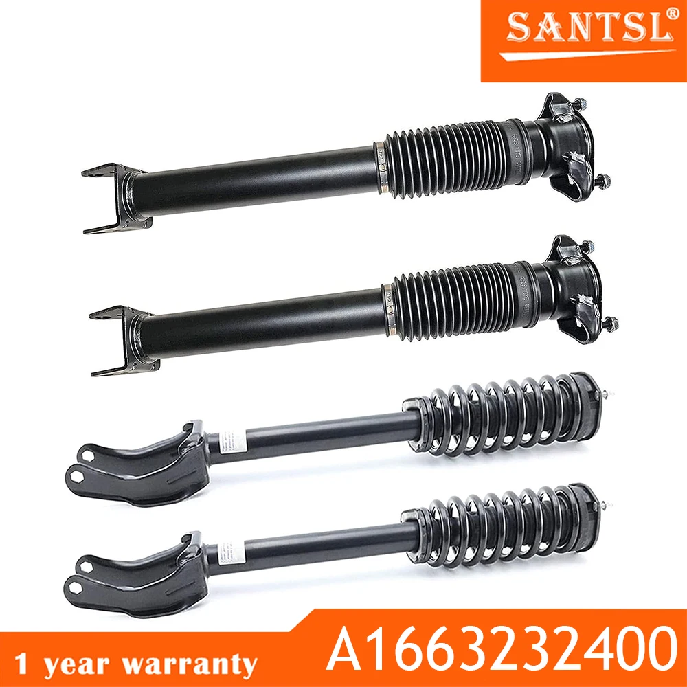 

For Mercedes Benz W166 C292 GLE63 AMG ML350 Front Rear Shock Struts Assys 4 Pcs A1663232400 A1663232900 A1663231000 A1663230200