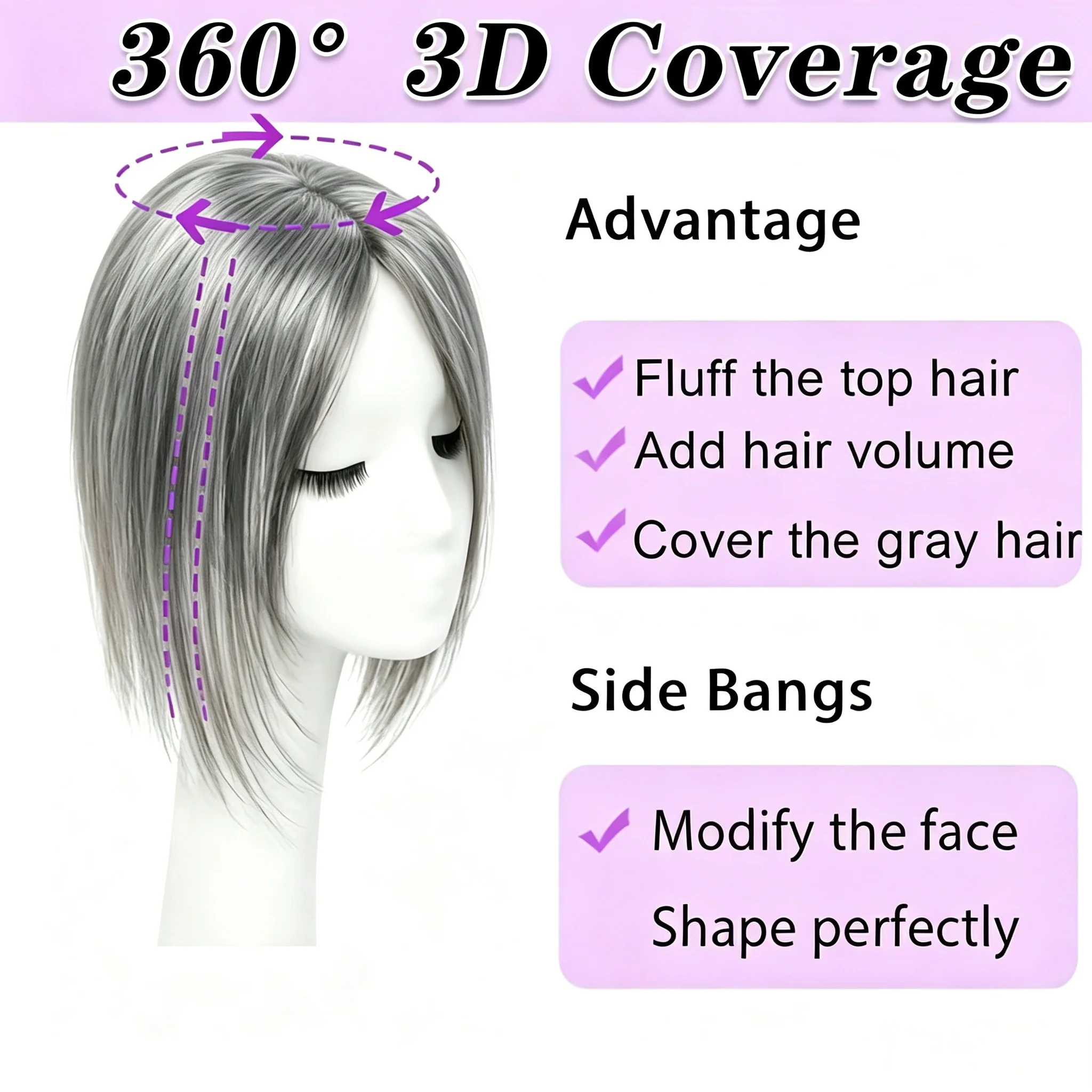 Thumbnail 4 - #37 Ranked Clip-In Volume Hair Toppers Picks in 2026