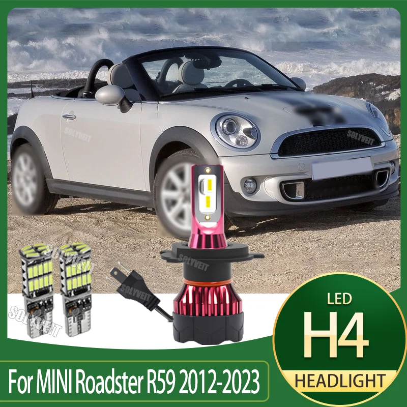 

For Drivers Who Won't Compromise on Safety: The 150W H4 LED Solution For MINI Roadster R59 2012 2013 2014 2015 2016 2017-2023