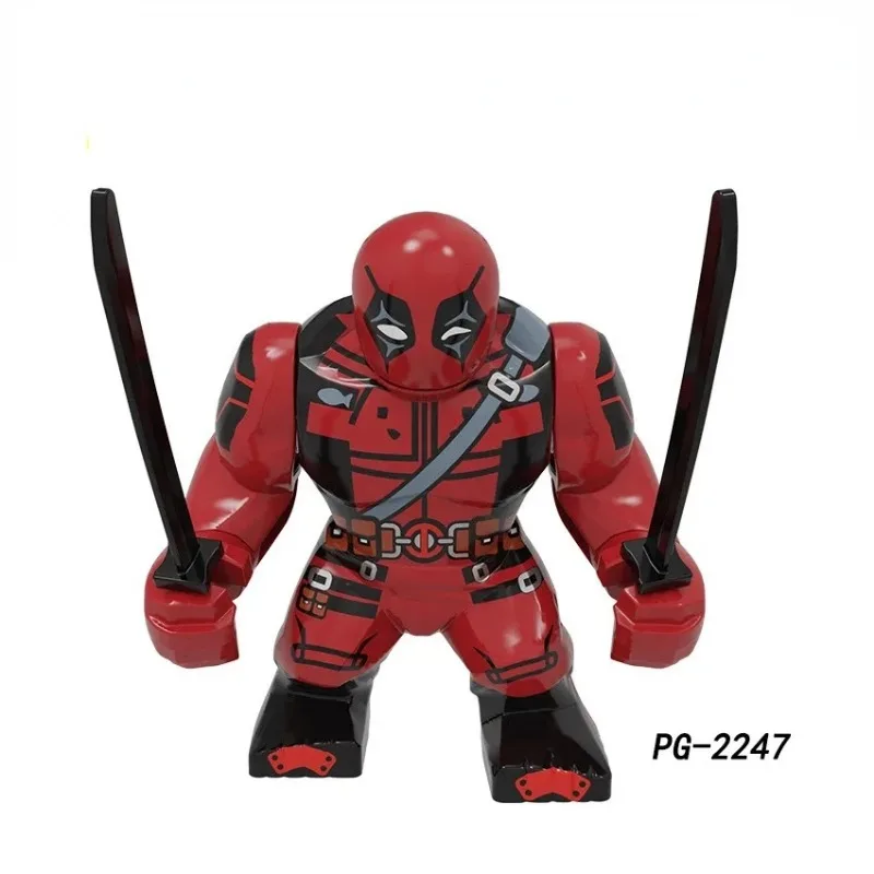 Marvel Mini blocs de construction adulte garçon super-héros figurine Deadpool Wolverine blocs de construction jouet fait à la main cadeau pour enfants