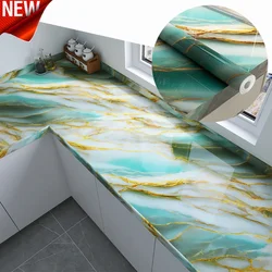 50cm DIY Modern Marble Kitchen Oil And Water Resistant Bedroom Living Room TV Background Wall Wallpaper Waterproof Wall Stickers