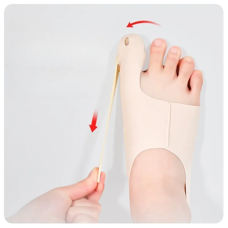 1/2 قطعة قابل للتعديل أروح الورم مصحح الإبهام مستقيم فاصل أصابع القدم تقويم العظام قدم العظام الضابط أدوات العناية بالقدم #5
