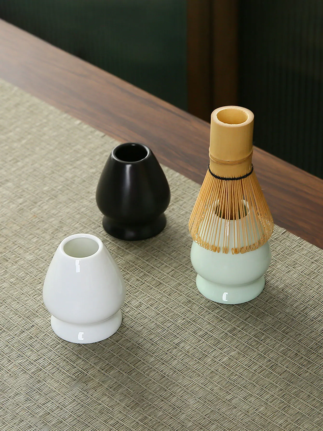 1pc Minimalist Solid Color Chasen Stand Tea Set Accessory Ma