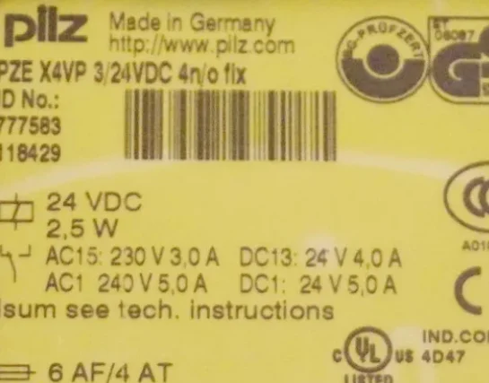 Pilz 777583 Pze X4V…