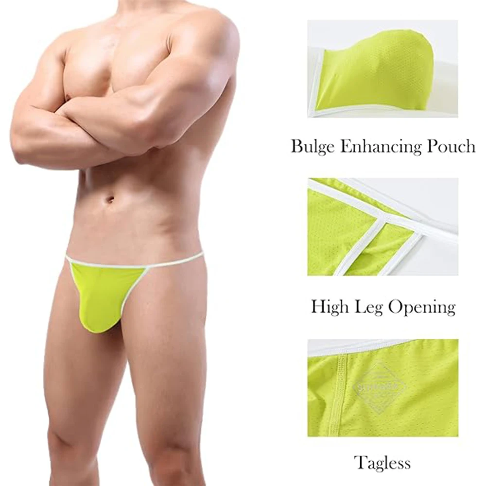 ZONBAILON Mens Bulge Enhancing Briefs Comfort Soft 3D U Pouch Tagless Underwear For Men