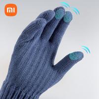 xiaomi ASIEURO warm fleece touch screen gloves Uniform size, three finger touch screen soft comfort plus fleece winter gloves