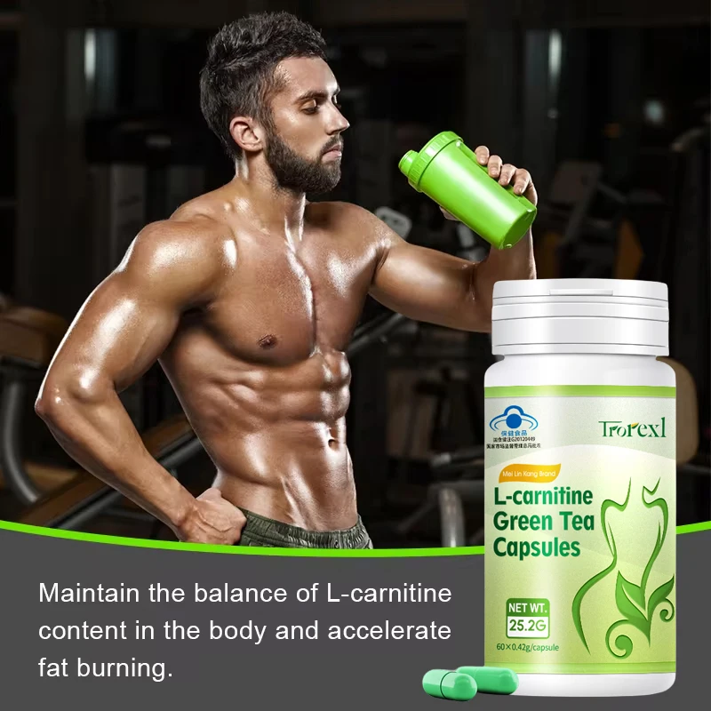 L-Carnitine Capsules Weight Loss for Men & Women Exercise Dietary Gym Supplement