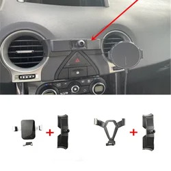 1Lot ABS Material For 2009-2016 RENAULT KOLEOS I HY Special Car Phone Holder Fixed Bracket Stand Mobile Gravity Linkage