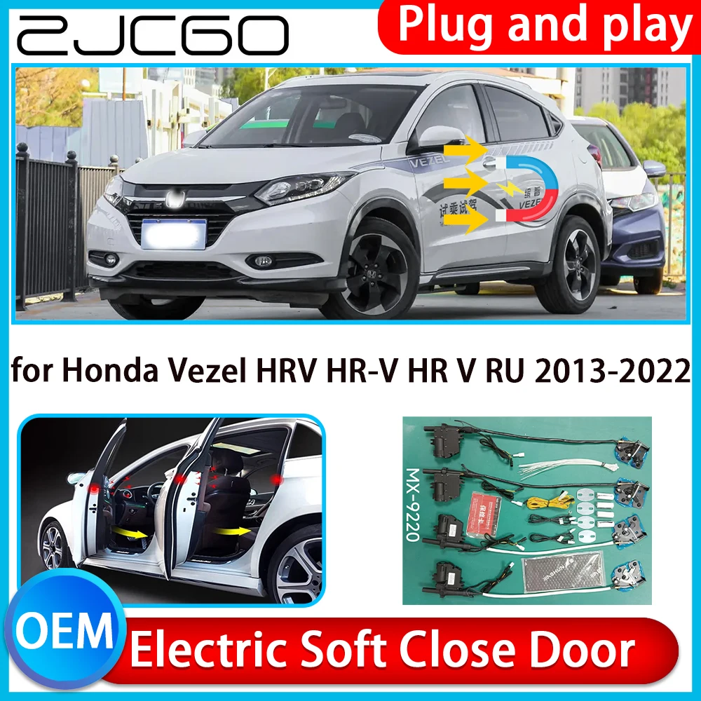 

for Honda Vezel HRV HR-V HR V RU 2013-2022 Auto Pull Car Soft Close Kit Door Power Latch Electric Door Catch Soft Closing Assist