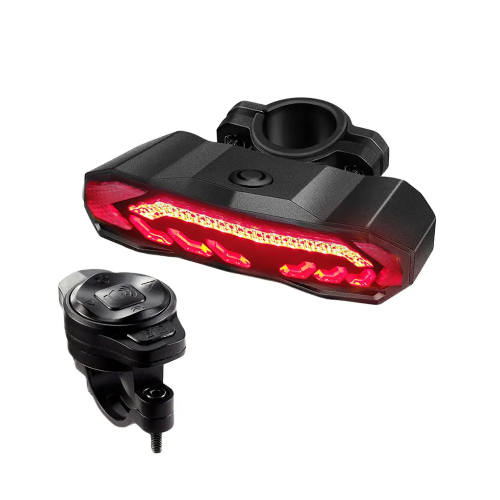 

Черный задний фонарь для велосипеда с сигнализацией, простой в установке и удобный в использовании, обеспечивает удобство использования, экологичный, подходит для скутеров.