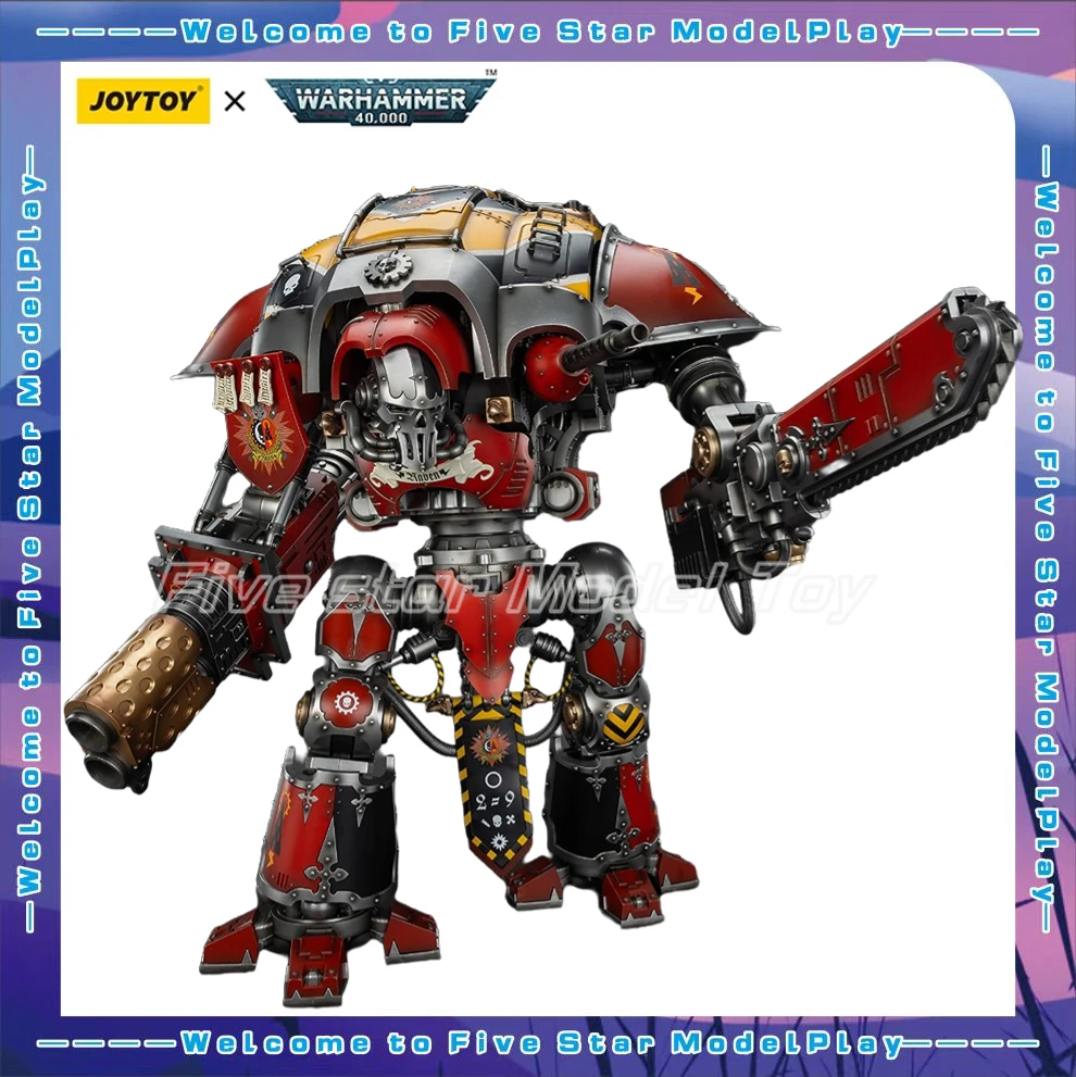 【FS】JOYTOY Warhammer 40K مقياس 1/18 شخصيات الحركة الإمبراطوري فرسان البيت الغراب فارس Errant نماذج اللعب الهدايا