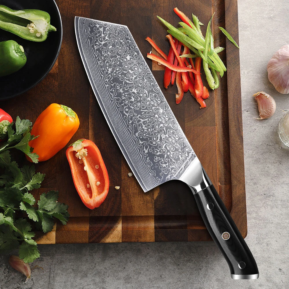 MOSTODOZO Pisau Cleaver 7.5 In - Kitchen Gadgets Vegetable Chopper ulasan dan harga