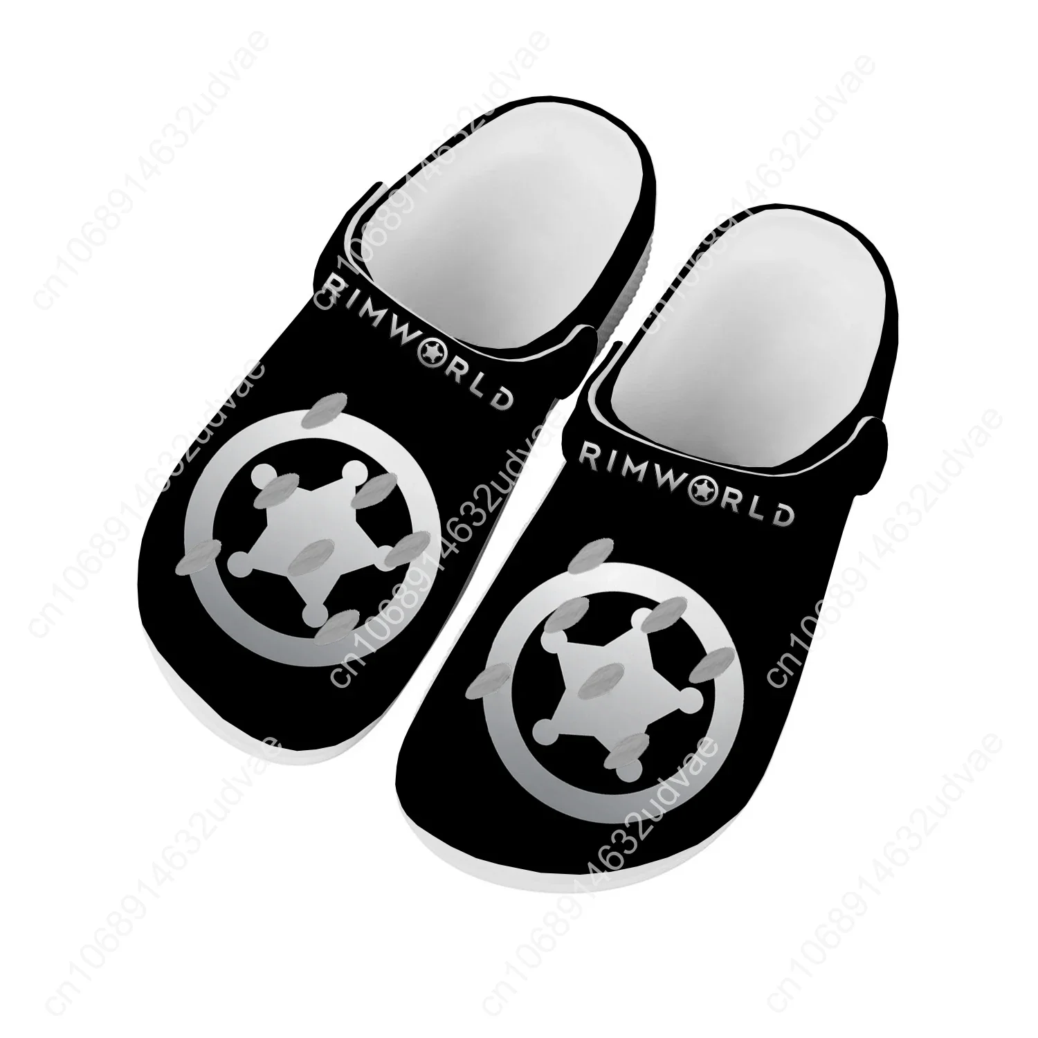 RimWorld Water Shoes Mens Womens High Quality Fashion Home Garden Clogs Customizd Sandals Beach Breathable Hole Slippers