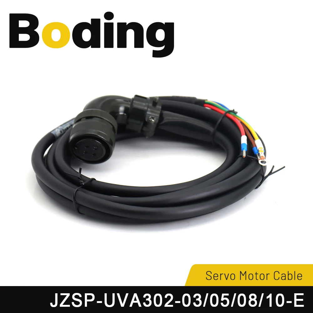 

Boding Servo Motor power Cable Jzsp-uva302-03-e Jzsp-uva302-05-e Jzsp-uva302-08-e Jzsp-uva302-10-e for Yaskawa 5 7-series