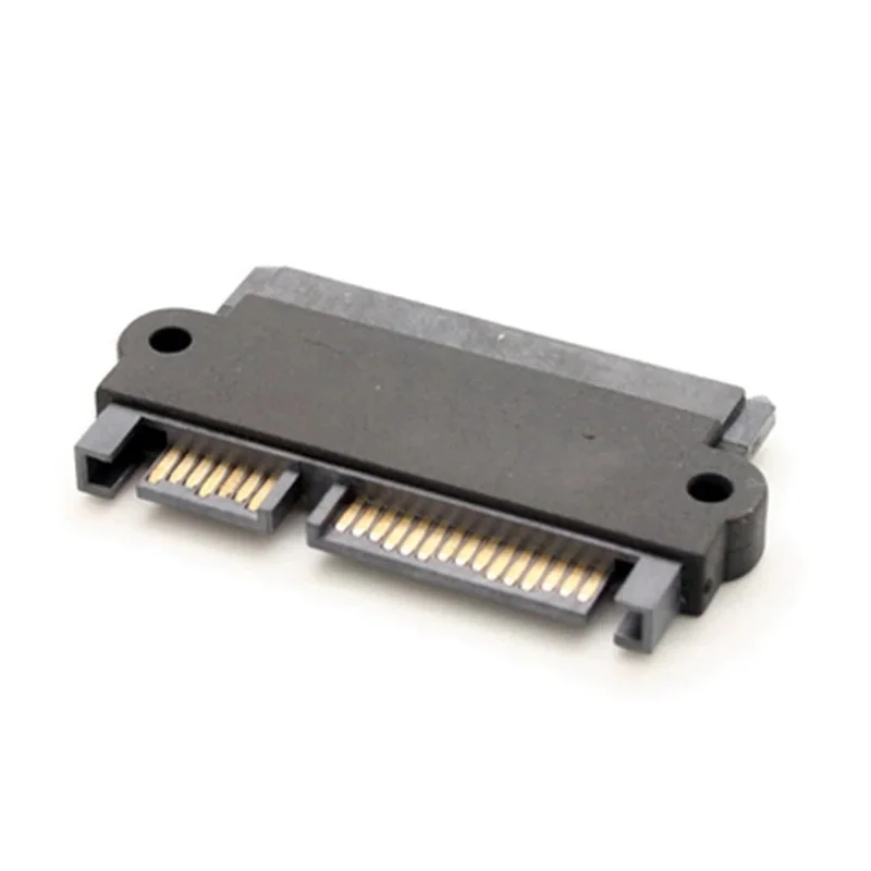4X SATA 22P 7 + 15 Male To SATA 22Pin Female Convertor Adapter
