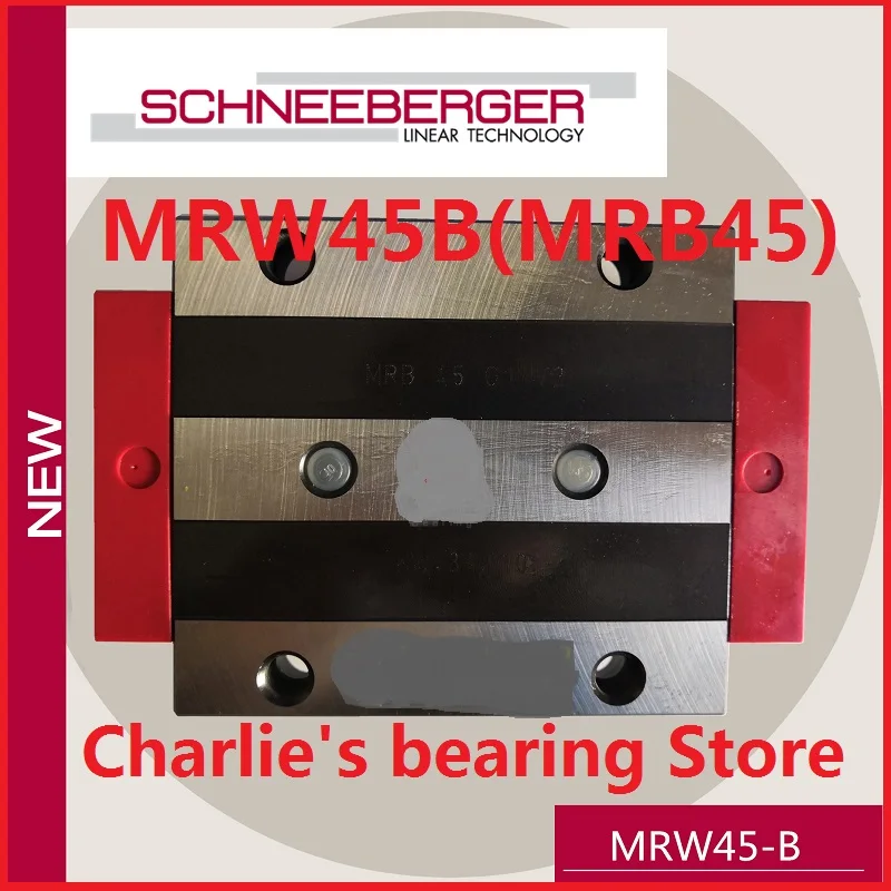 1pc 100% brand new original genuine SCHNEEBERGER Roller-MONORAIL block MRW45B(MRB45)