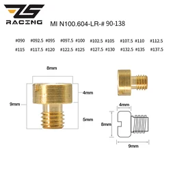 ZS Racing 10/20pcs Main Jets Injectors Nozzle  for Mikuni VM22 VM HSR HS RS TM model Carb PE PD FCR Keihin CV CVK CB CE