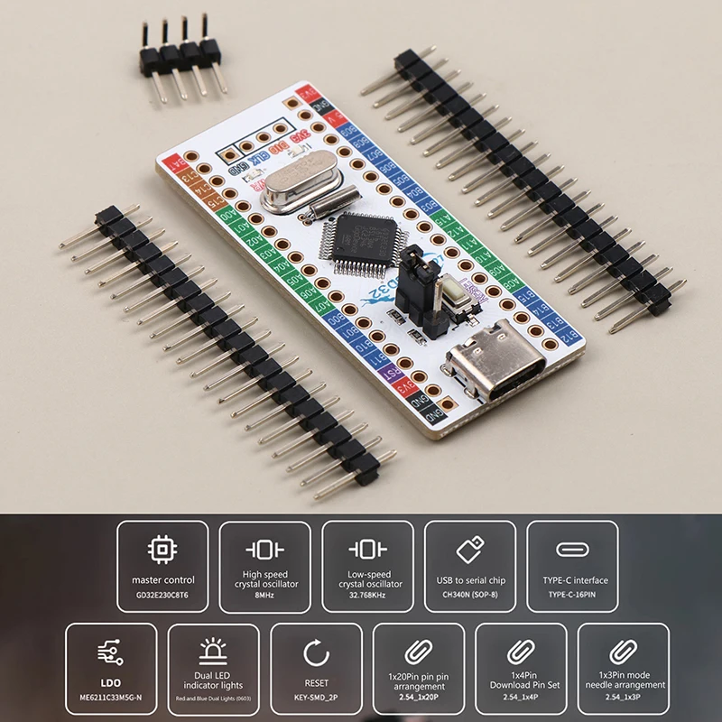 Revolutionary GD32E230C8T6 Development Board: Top-Rated STM32F103 Replacement Accessories