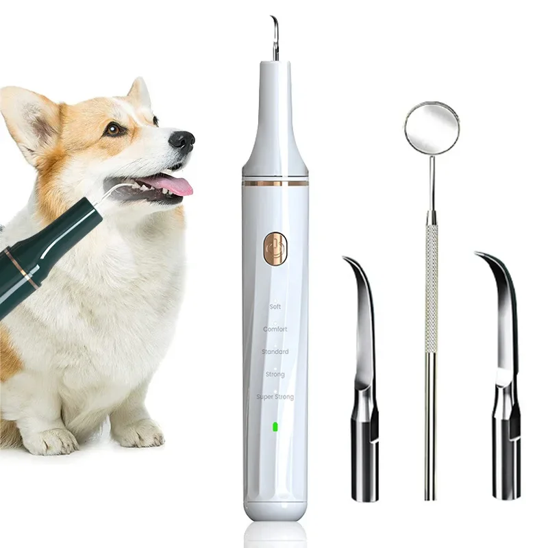 

Pet Denta L Care Ultrasonic Portable Electric Dog Toothbrush Professional Plaque Calculus Removal Teeth Whitening