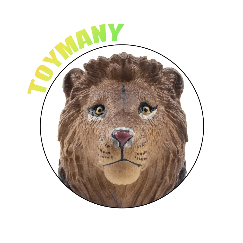 Toymany シミュレーション スタンディング ライオン 野生動物 動物