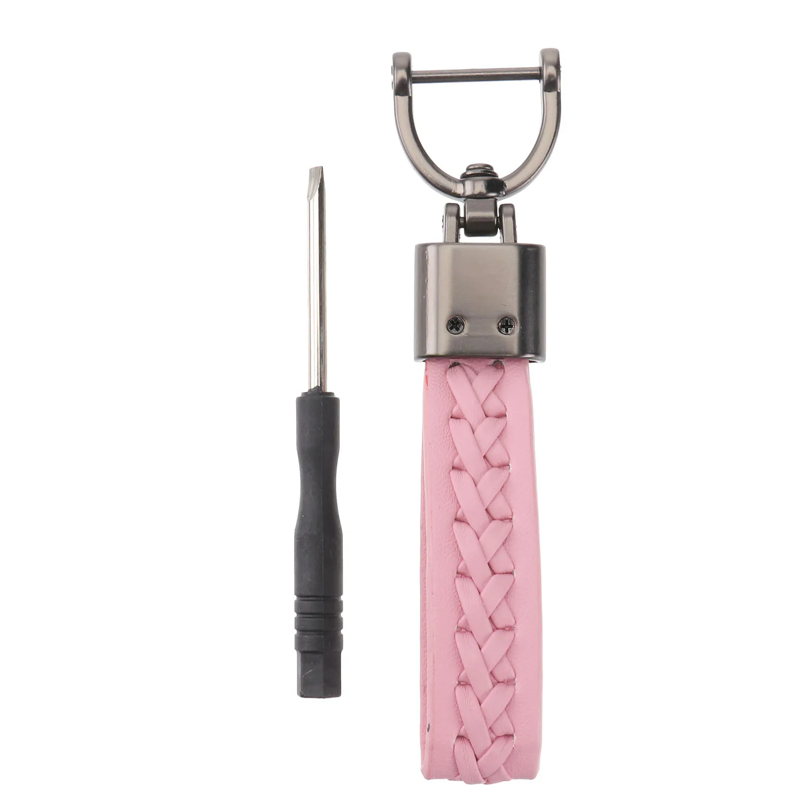 

Lanyard Key Accessories Car Chain Hanging Rope Personality Ring Horseshoe Braided