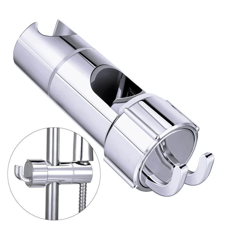 

Adjustable Hand Shower Holder ABS Punch Free Wall Mounted Shower Head Bathroom Seat Bracket