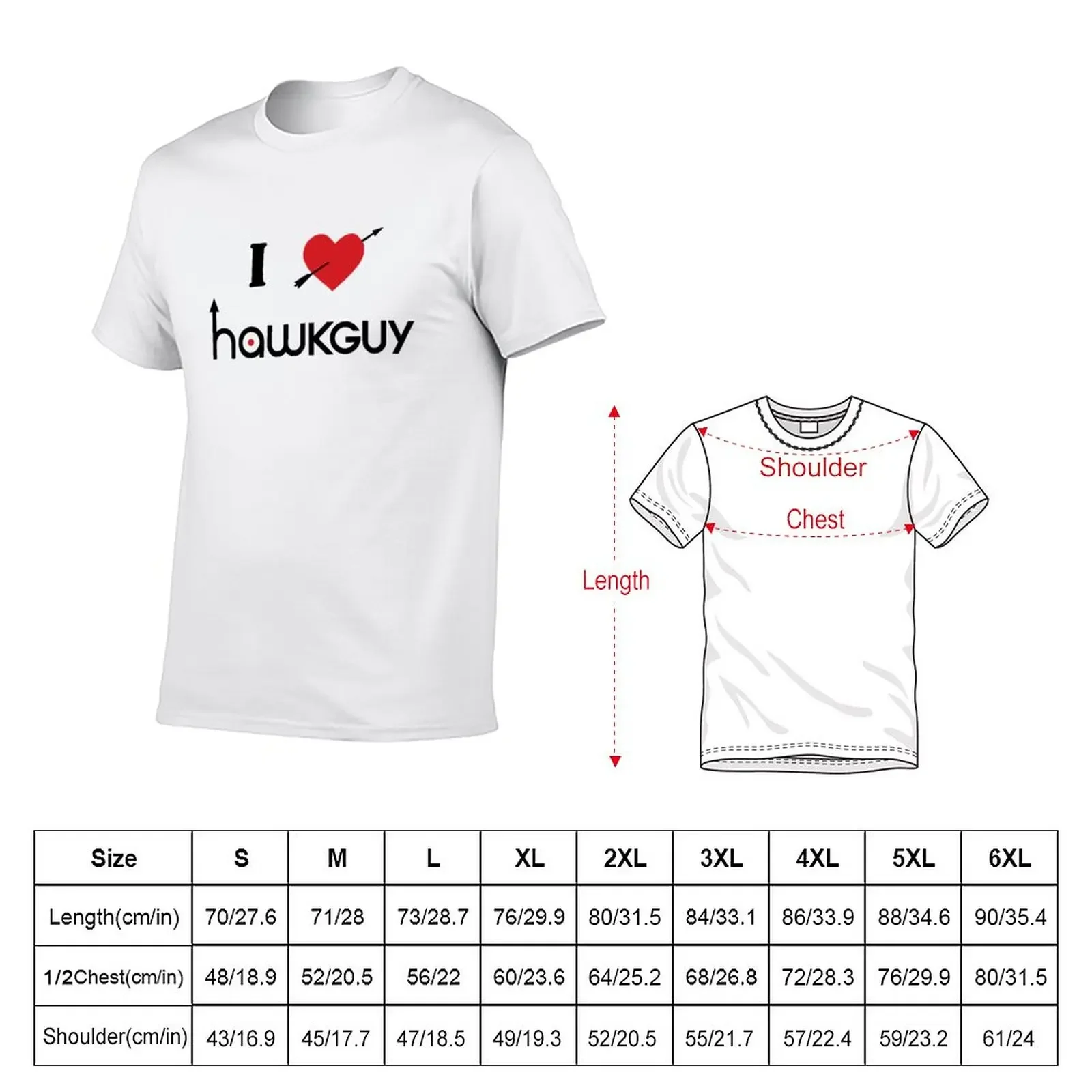 I heart Hawkguy T-Shirt boys whites tees t shirts for men pack