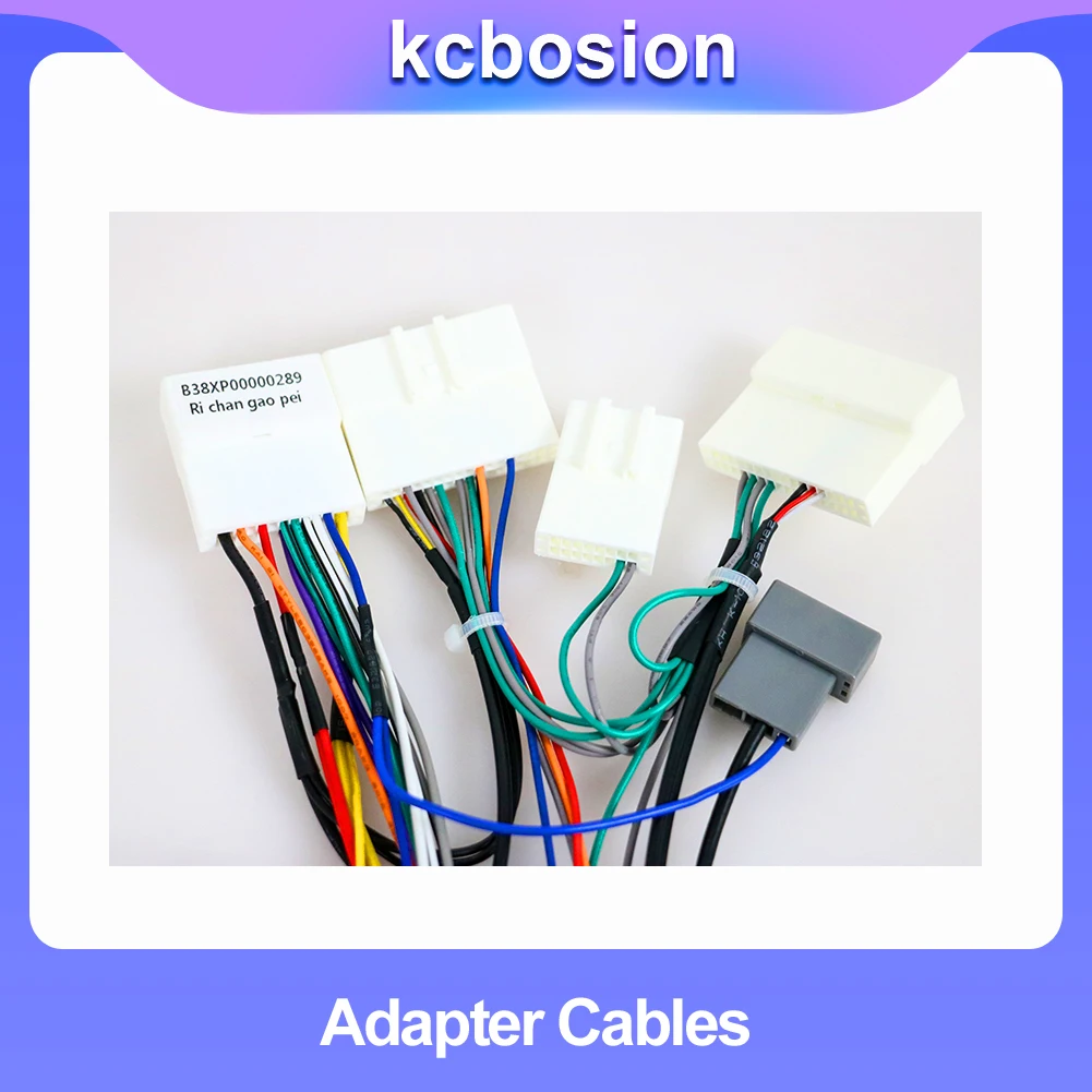 16pin Universal Car Male ISO Radio Wire Wiring Cabe Harness Adapter Connector Plug for Nissan Cars