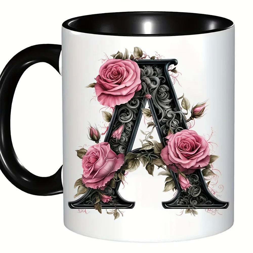 Cross-border creative coating ceramic cup water cup LOGO heat transfer advertising gift wholesale mug