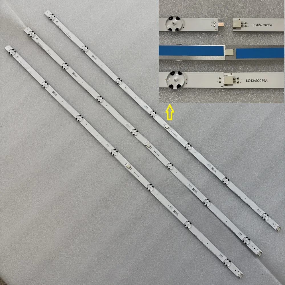 

Светодиодная подсветка для 43-дюймового светодиодного телевизора 43LK5700PSC 43UK6200PSA 43UK6090PUA