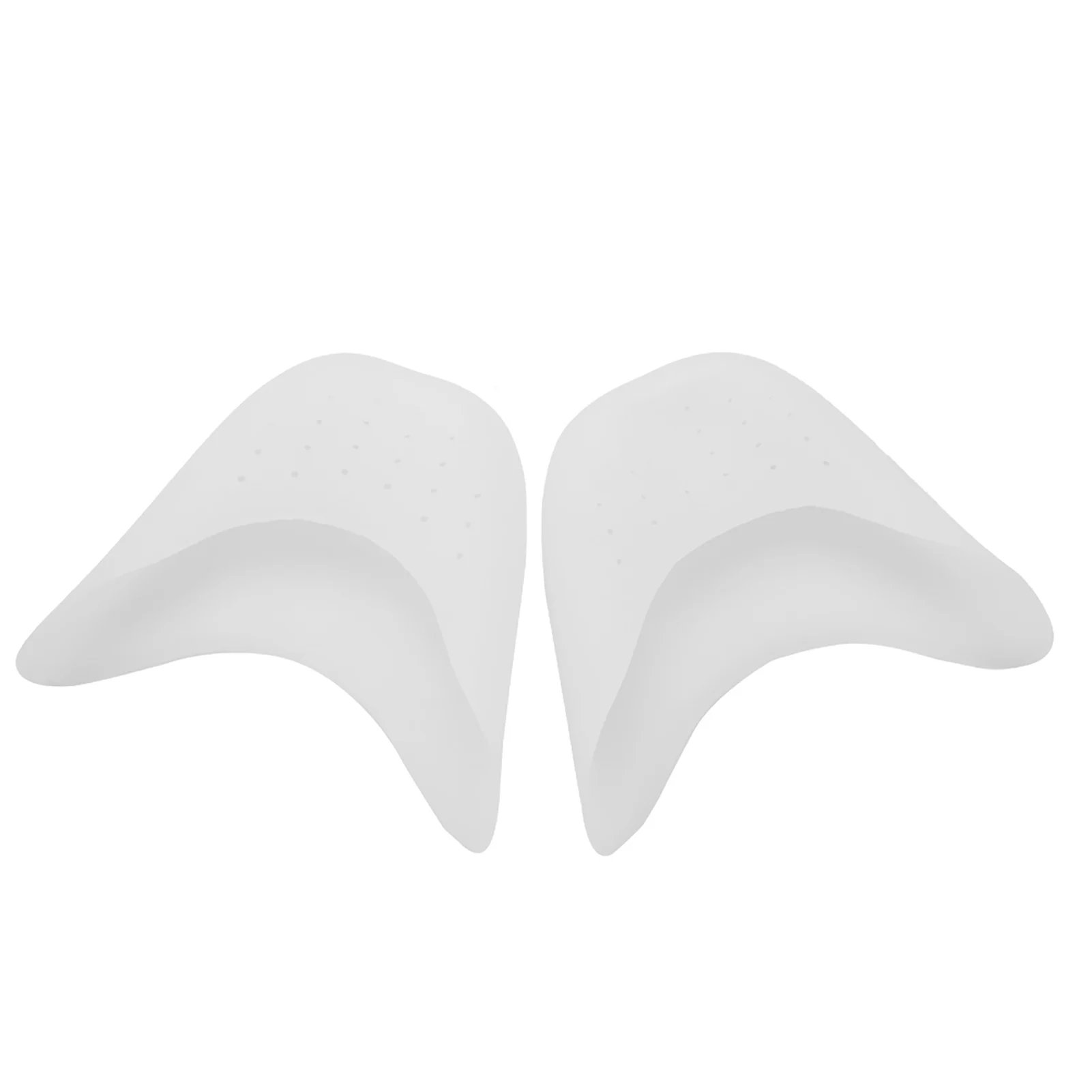 1 Pair Silicone Soft Ballet Pointe Dance Shoes Pads Dancing Toe Protector Foot Care White