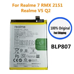 BLP807 5000mAh Original Phone Battery Realme7 For OPPO Realme 7 / Realme Q2 V5 RMX2111 RMX2117 RMX2112 Batteries Bateria