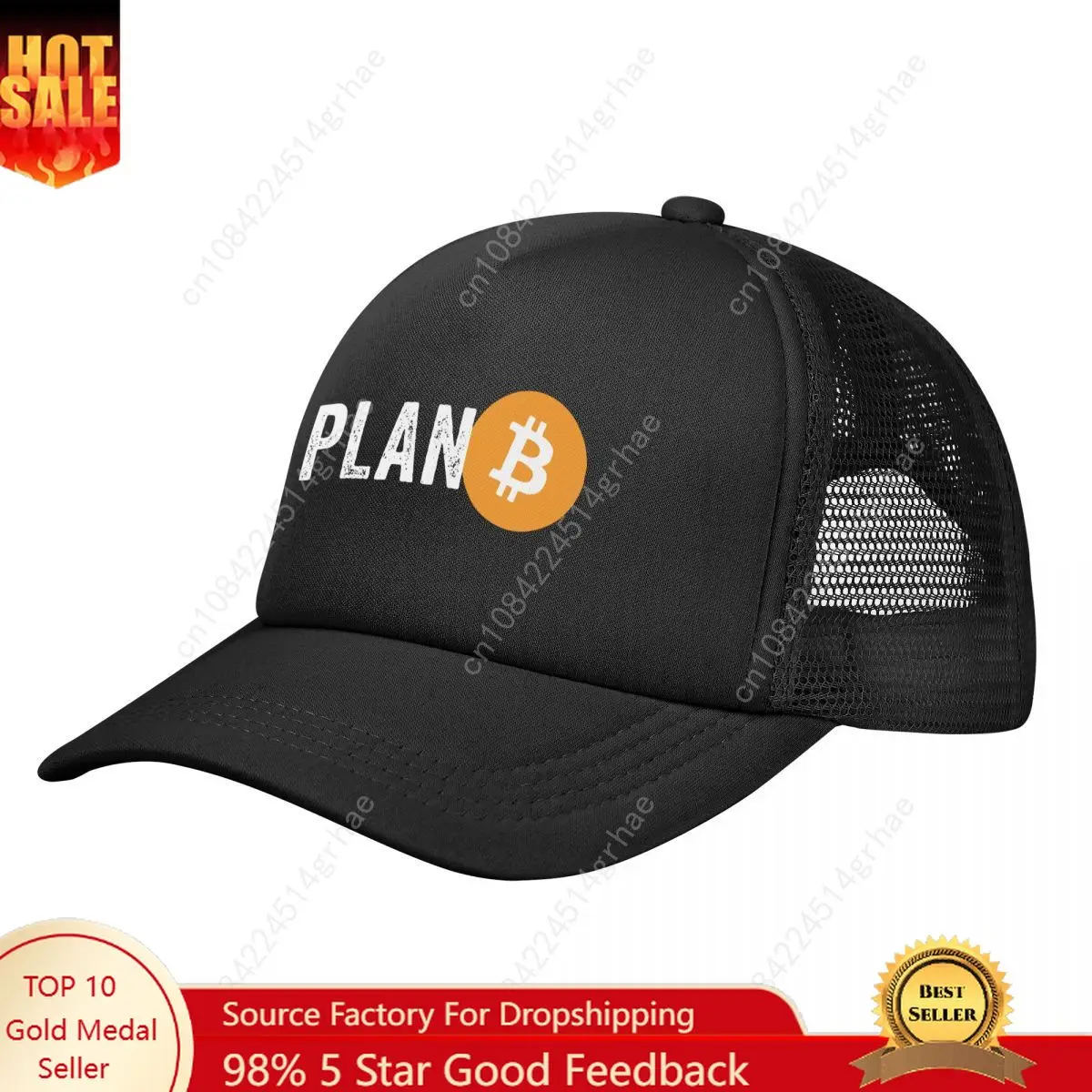 

Unisex Plan B Bitcoin Trucker Caps Outdoor Mesh Baseball Cap Snapback Caps Hats Trucker Worker Cap Adjustable Sun Caps Summer