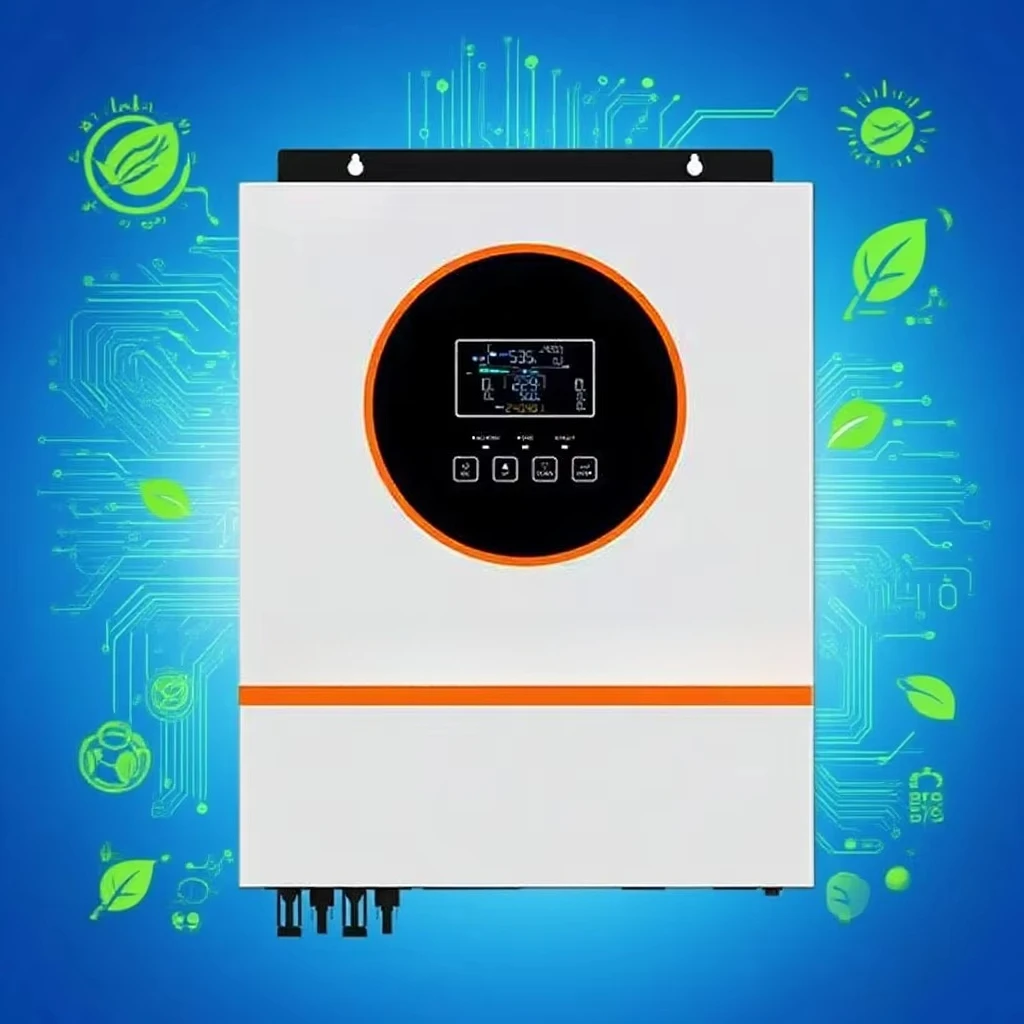 Hybrid Solar Inverter New 10KW Switched Grid Connected Solar Inverter DC/AC  Controller Home Hybrid Inverter