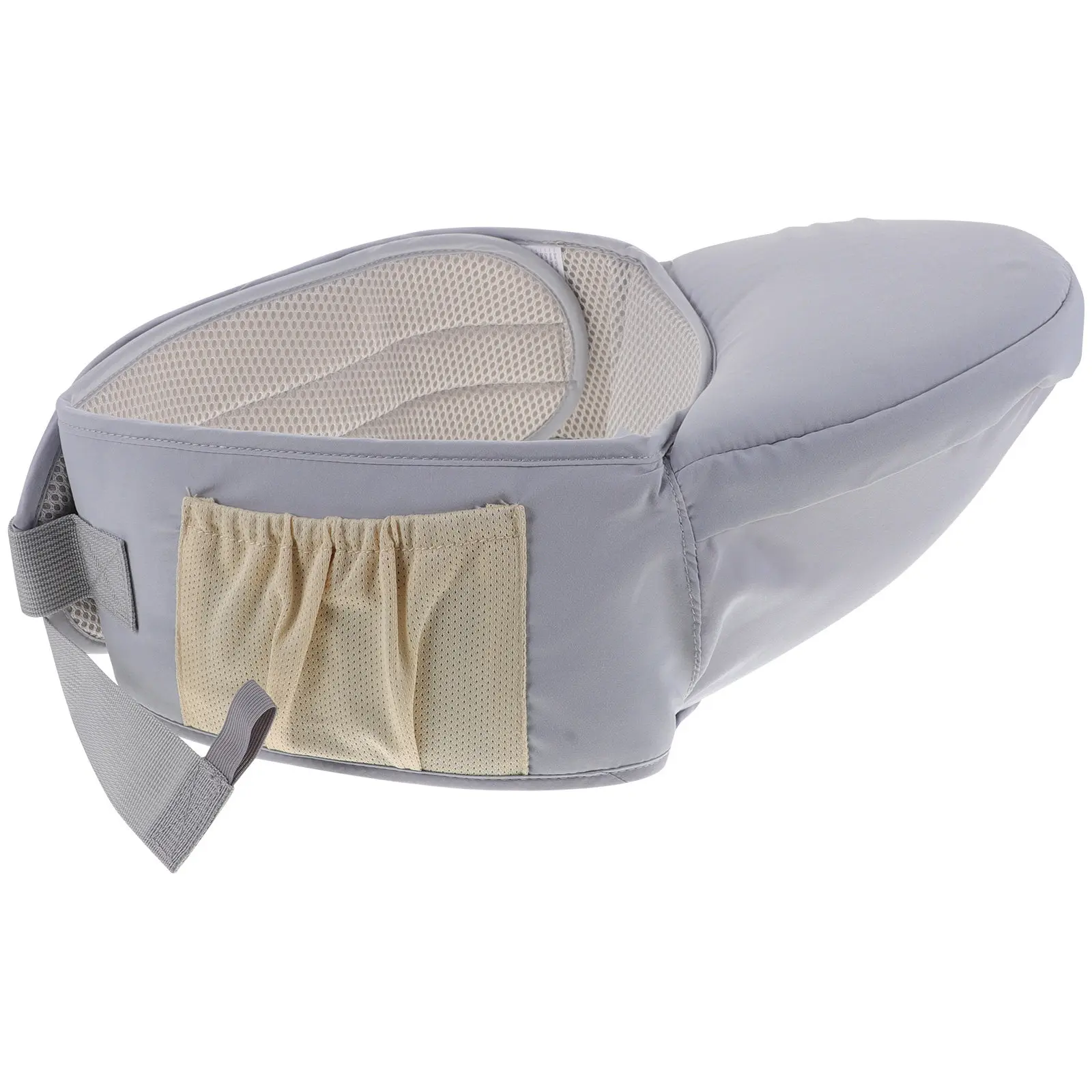 

Ergonomic Baby Waist Stool Hip Seat Carrier for Newborns to Toddlers 25-60 Lbs with Side Pockets Comfortable Support Natural
