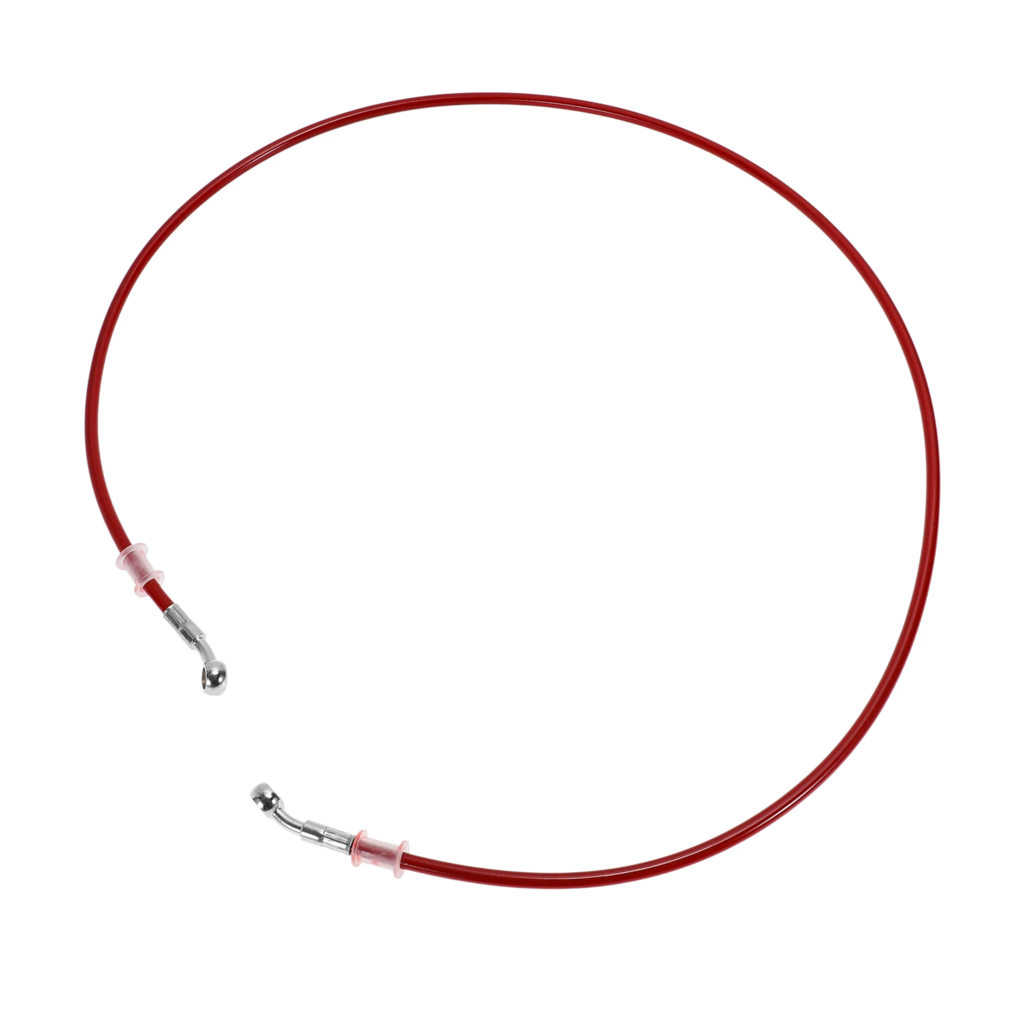 Motoforti 140cm Motorcycle Brake Clutch Oil Hose Line Red