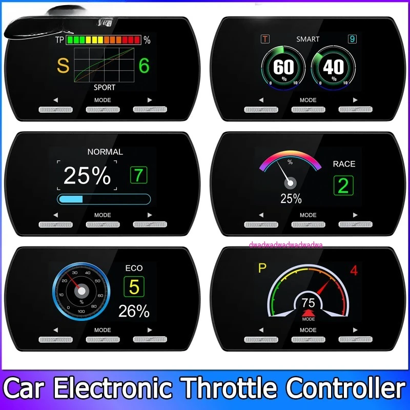 

Автомобильный электронный контроллер дроссельной заслонки с 11 режимами, автомобильный усилитель педали, автомобильный контроллер реакции дроссельной заслонки, гоночный индивидуальный