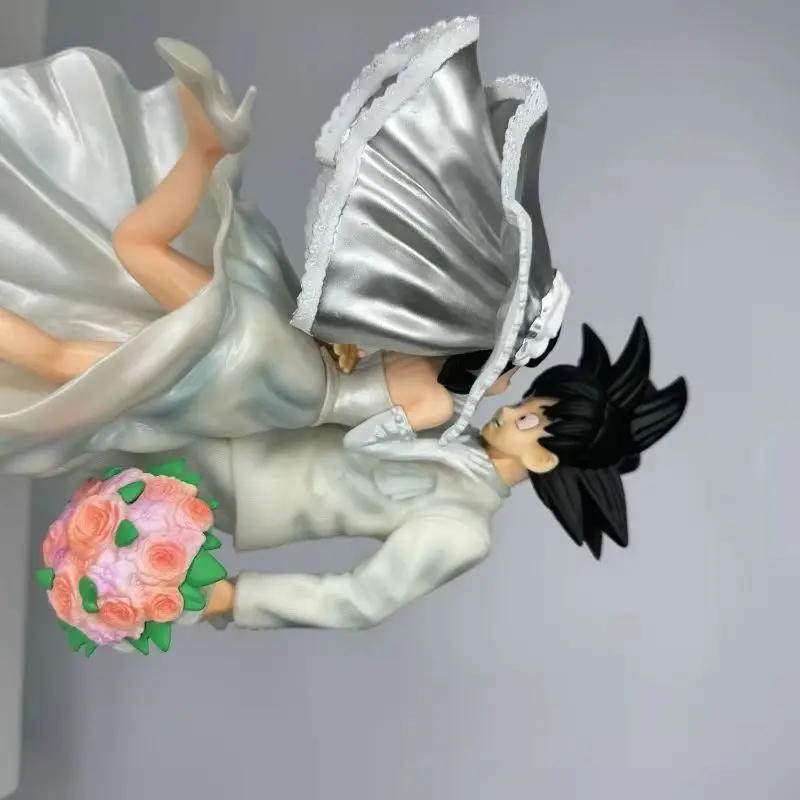 

Японский Bandai Kiki Goku Dragon Ball, ограниченная серия, свадебная GK, модная игровая статуя Muse, экшн-фигурки, модель, подарочное украшение