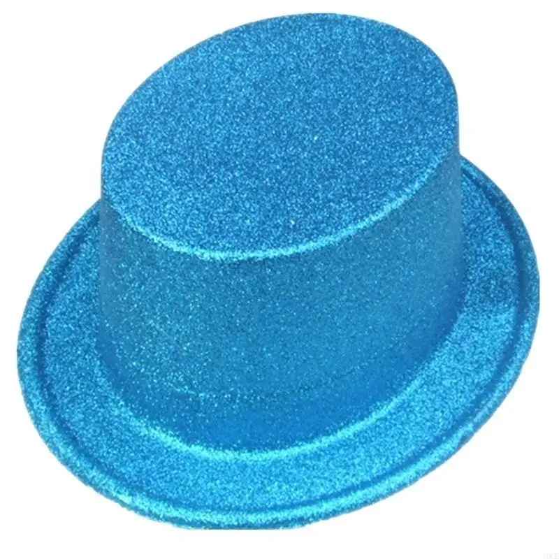 Glitter Pork Pie Hat Top Hat Hat Hat Magician Performed Hat Bowler Top Hat hat Magician Top Hat