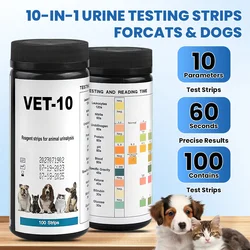 10/14 Parameters Veterinary Urine Analyzer Test Strips Accessory Suit for W-200B/W-600/IU-100