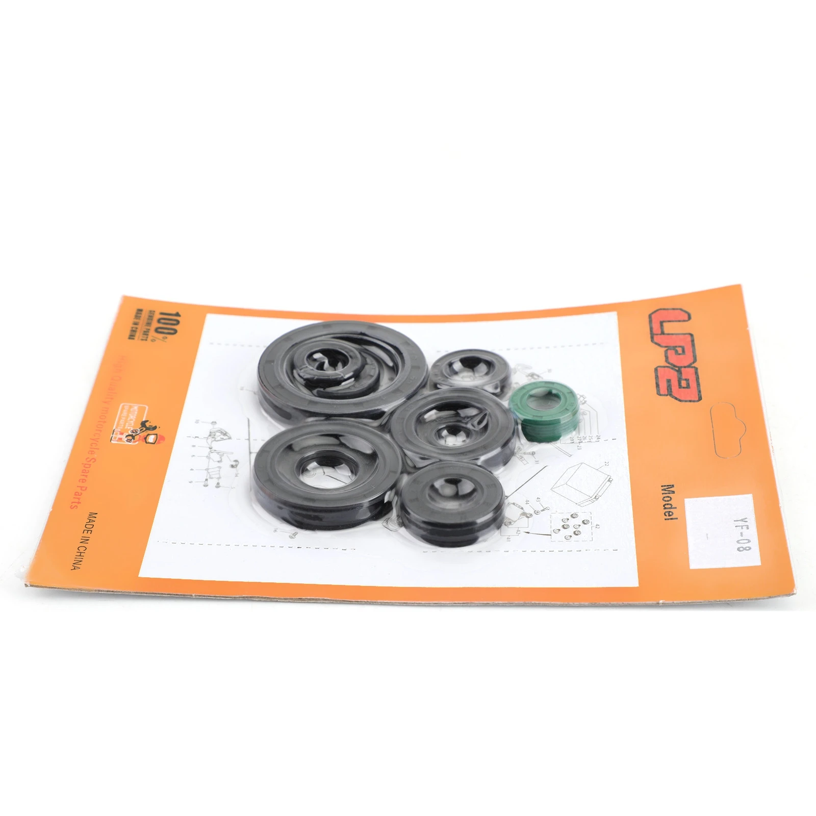 Areyourshop 10pcs for Honda CR125R CR125 CR 125 125R 1987-2003 2000 2001 2002 Complete Engine Oil Seal Kit