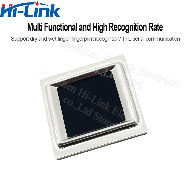 

Hi-Link Original Fingerprint Identification Module ZW0608 Square Semiconductor Capacitive Fingerprint Acquisition Sensor Switch