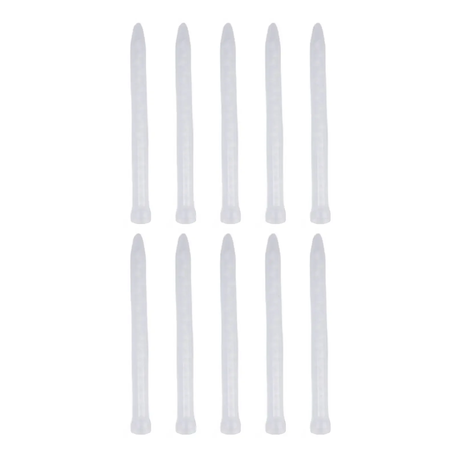 10PCS Mixing Tube 10-18 AB Glue with Screw Lock and Bayonet Connection for Precise Mixing of Epoxy Silicone and Polyurethane