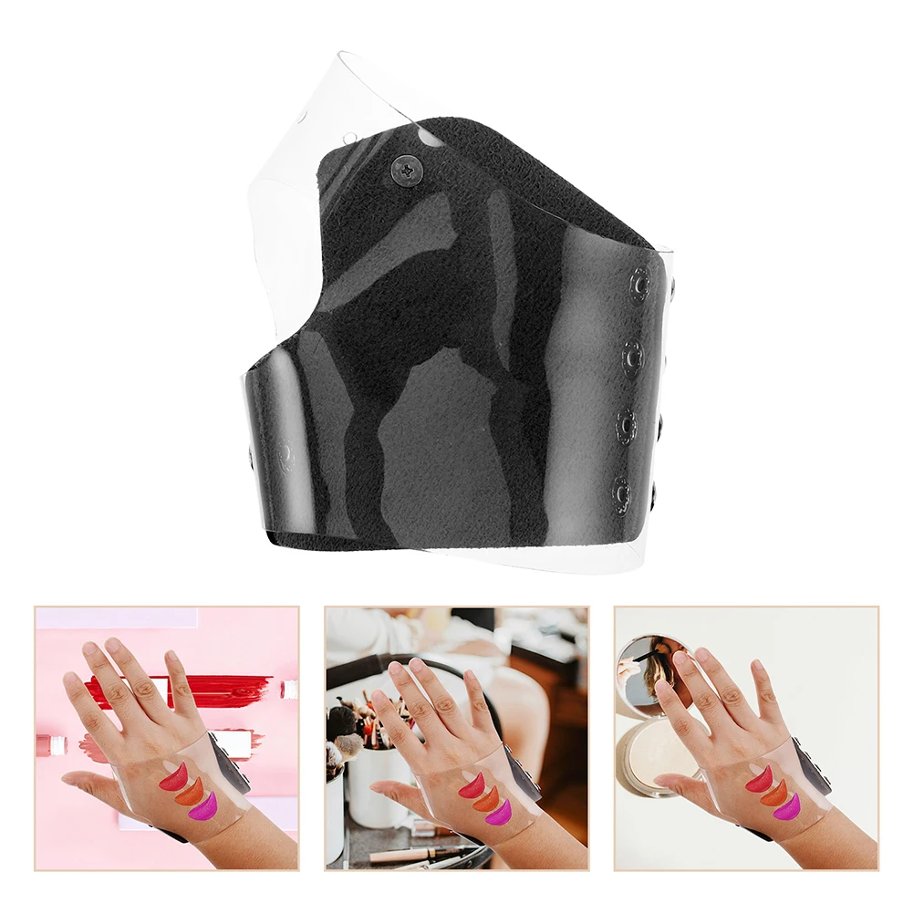 

2pcs Makeup Mixing Tray Plate Foundation Eyeshadow Blending Tool Reusable Anti- Durable Comfortable Fit Nail