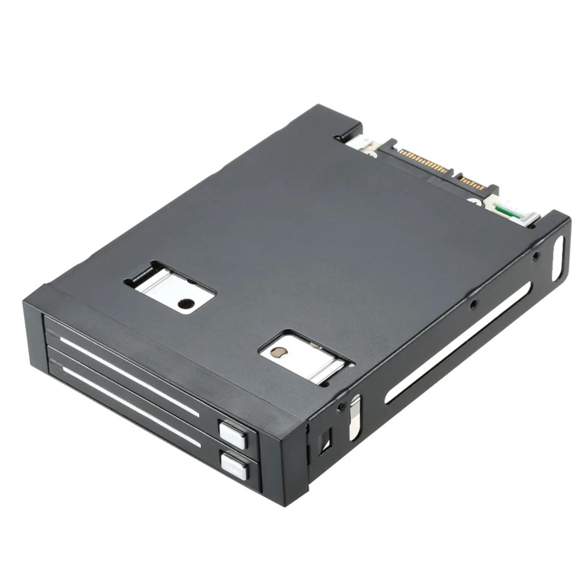 Dual Bay 2.5 Inch SATA III Hard Drive HDD and SSD Tray Internal Mobile Rack Enclosure Docking Station Hot Swap